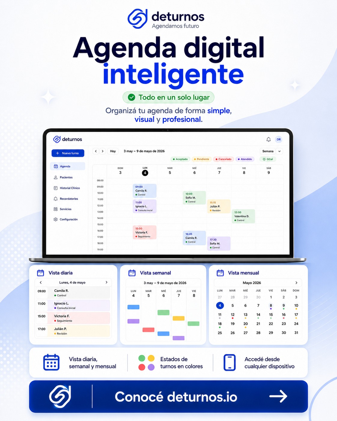 Agenda digital Deturnos